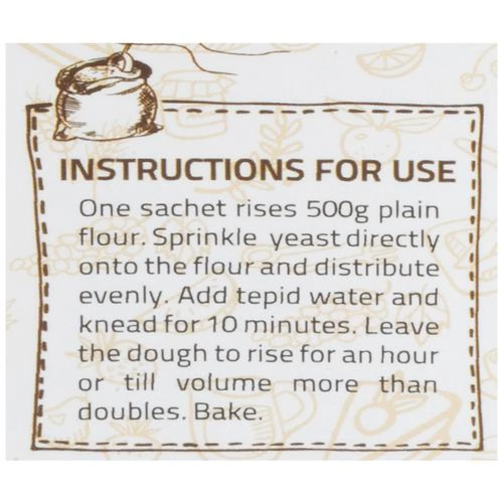 Yellow Crumb Flour Power - Instant Dry Yeast - Image 6