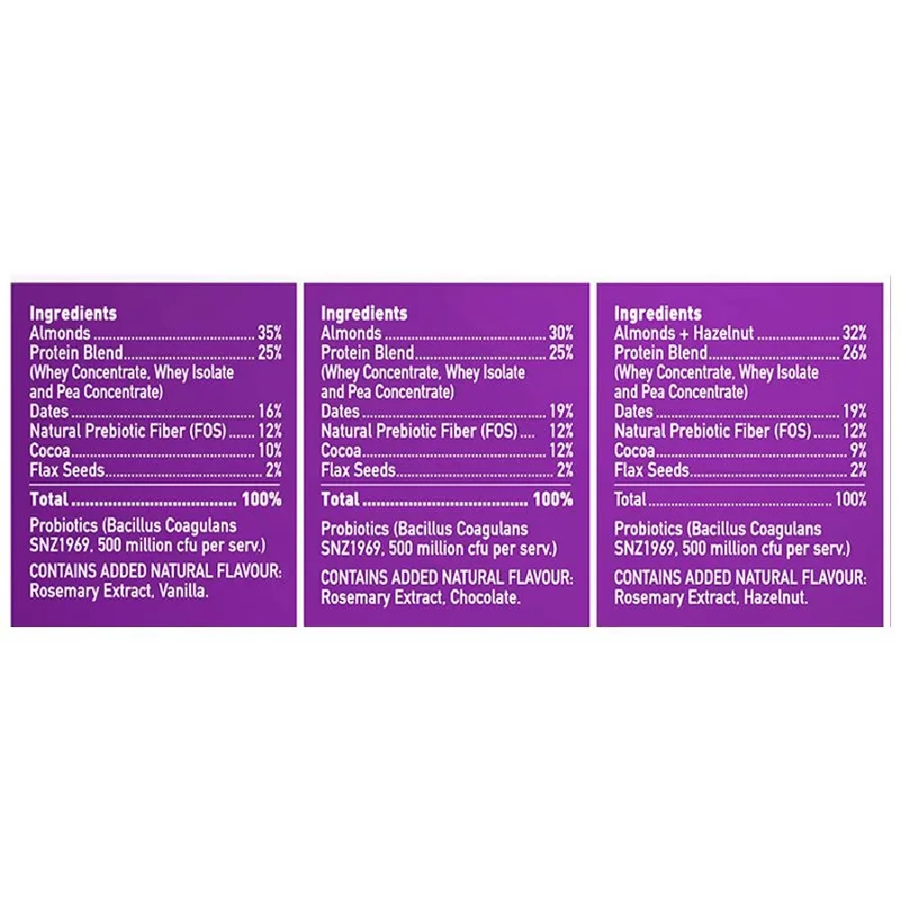 Yoga Bar 20g Protein Bars - Assorted, No Added Sugar, Loaded With Fibre - Image 3