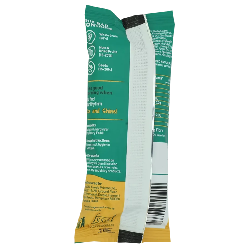 Yoga Bar Breakfast Protein Bar - Almond Coconut, Healthy Snack, Rich In Protein & Fibre - Image 6
