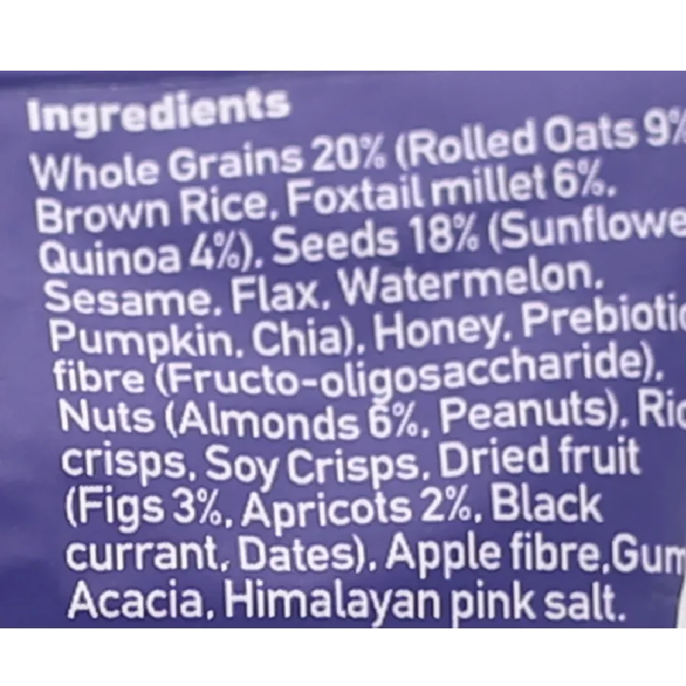 Yoga Bar Breakfast Protein Bar - Apricot Fig, Healthy Snack, Rich In Protein & Fibre - Image 3