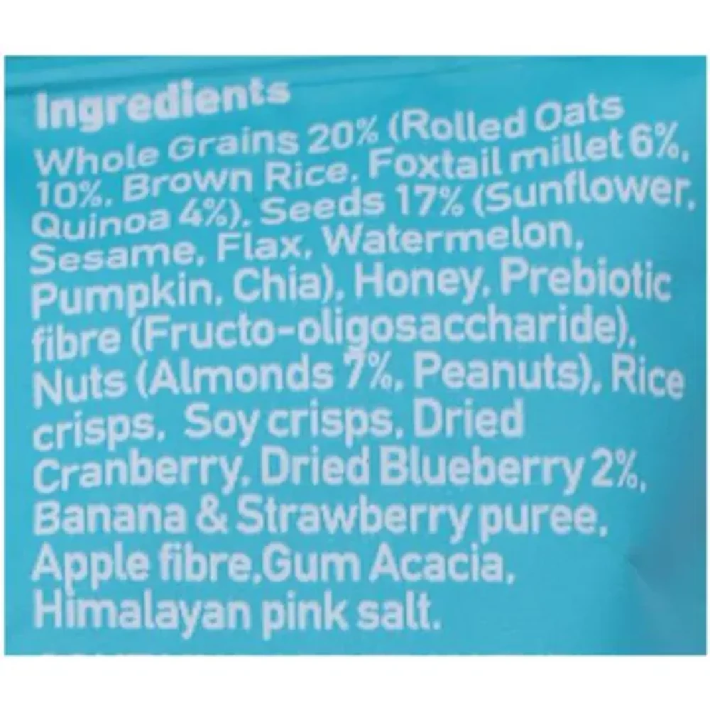 Yoga Bar Breakfast Protein Bar - Blueberry Pie, Healthy Snack, Rich In Protein & Fibre - Image 3