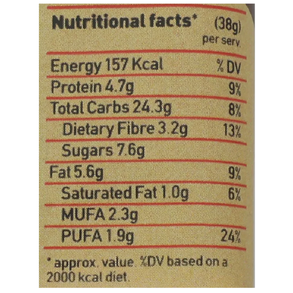 Yoga Bar Multigrain Energy Bar - Chocolate Chunk Nut, Healthy, High In Protein & Fibre - Image 8