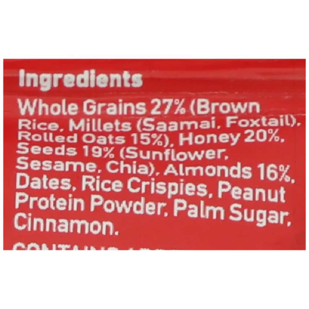 Yoga Bar Multigrain Energy Bar - Vanilla Almond, Healthy Snack, High In Protein & Fibre - Image 8