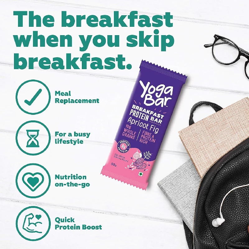 Yogabar Breakfast Bars Variety Pack with High Energy & Nutrition Bars - Image 5