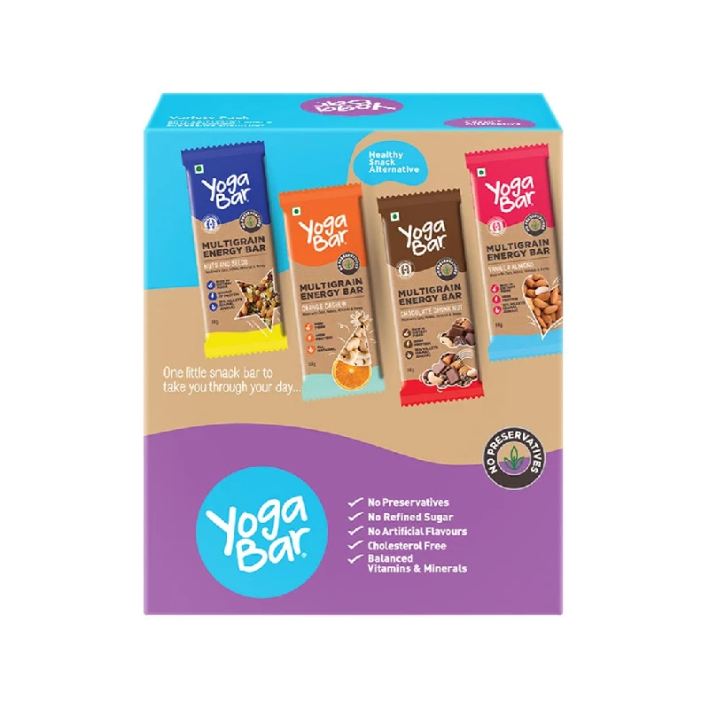 Yogabar Multigrain Energy Bars Yogabar Multigrain Energy Bars-Pack Size-338 g