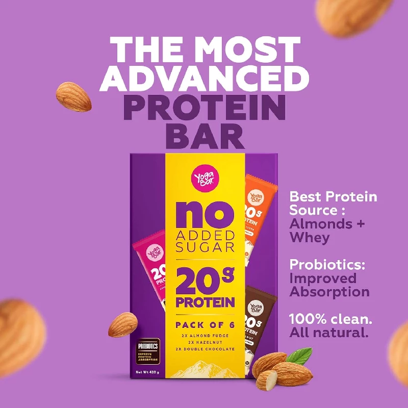 Yogabar No Added Sugar Protein Bars (Pack of 2) - Image 8
