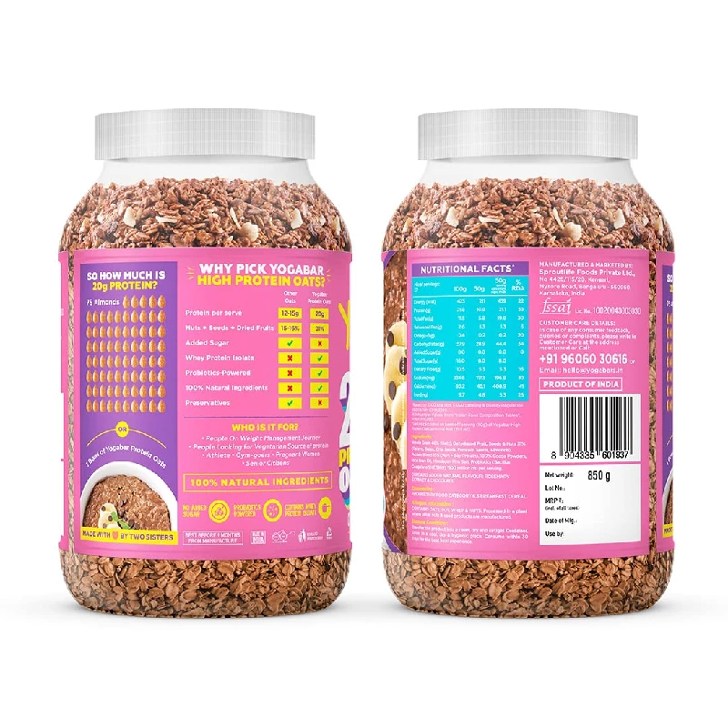 Yogabar Super High Protein Oats - Image 2