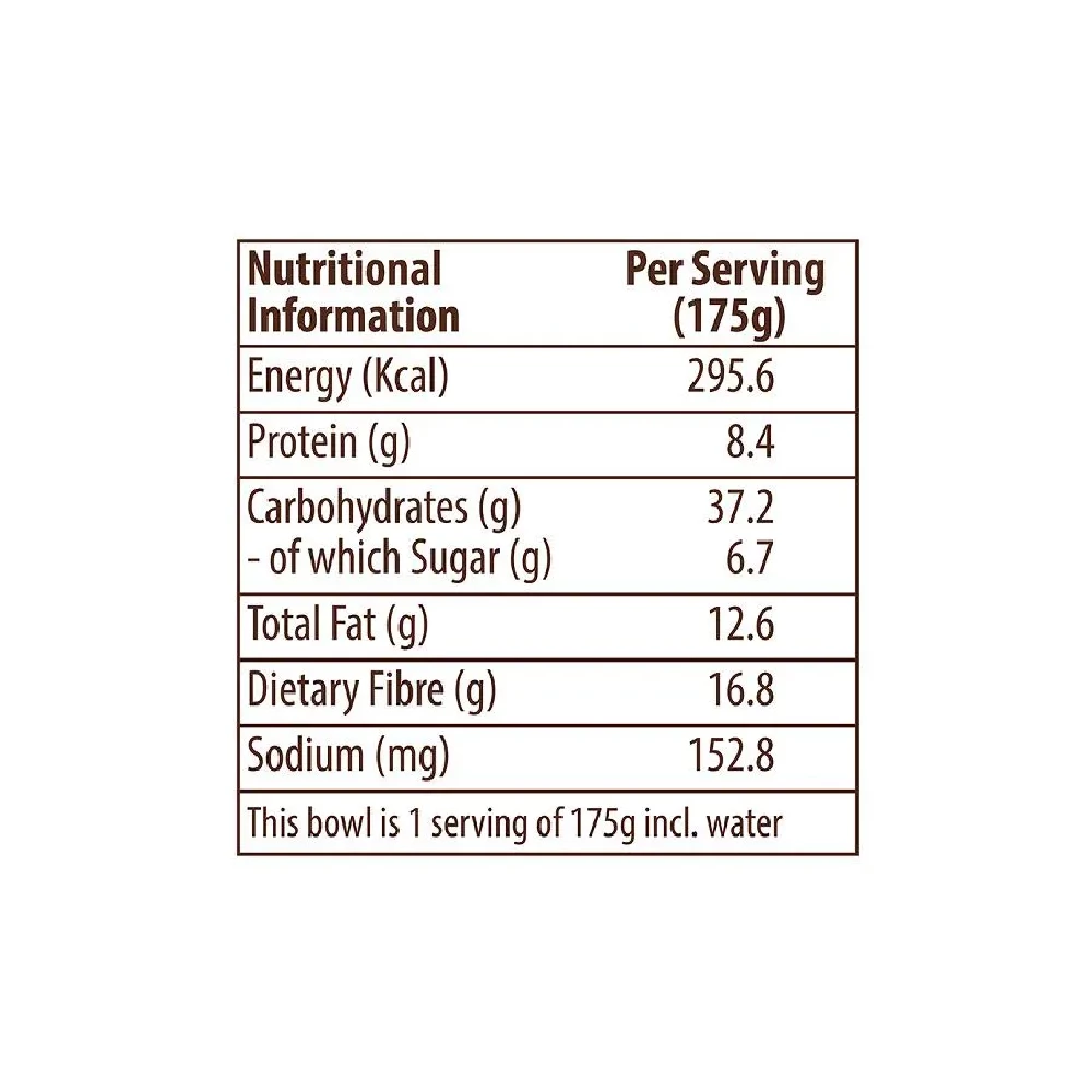 Yu Berry Apple Cinnamon Instant Oats - Healthy Breakfast, Rich In Fibre, Protein - Image 4