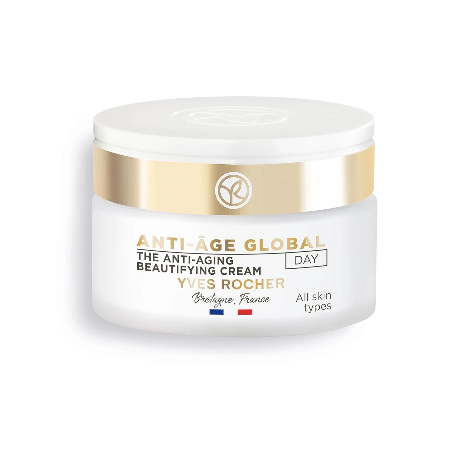 Yves Rocher Anti Age Global-The Anti-Aging Beautifying Day Cream Yves Rocher Anti Age Global-The Anti-Aging Beautifying Day Cream-Pack Size-50 ml