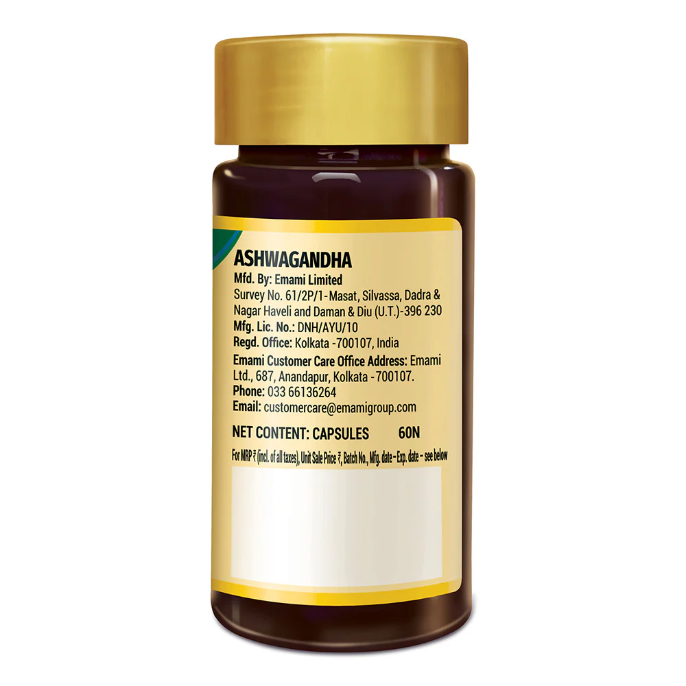 Zandu Pure Ashwagandha Capsules - Image 2