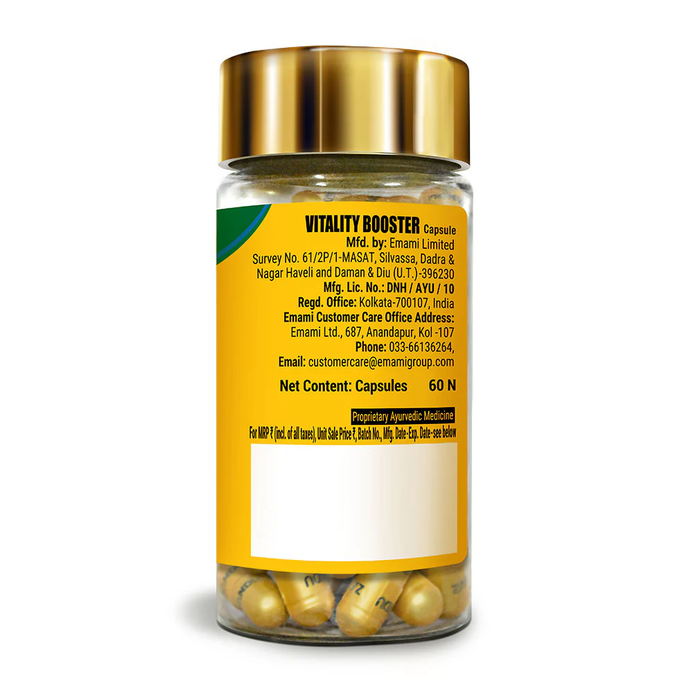Zandu Vitality Booster Capsules - Image 2