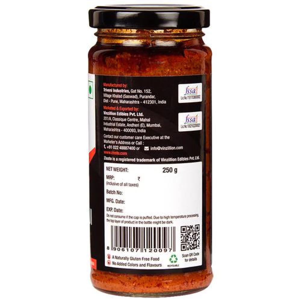 Zissto Jain Pav Bhaji Sauce - Image 2