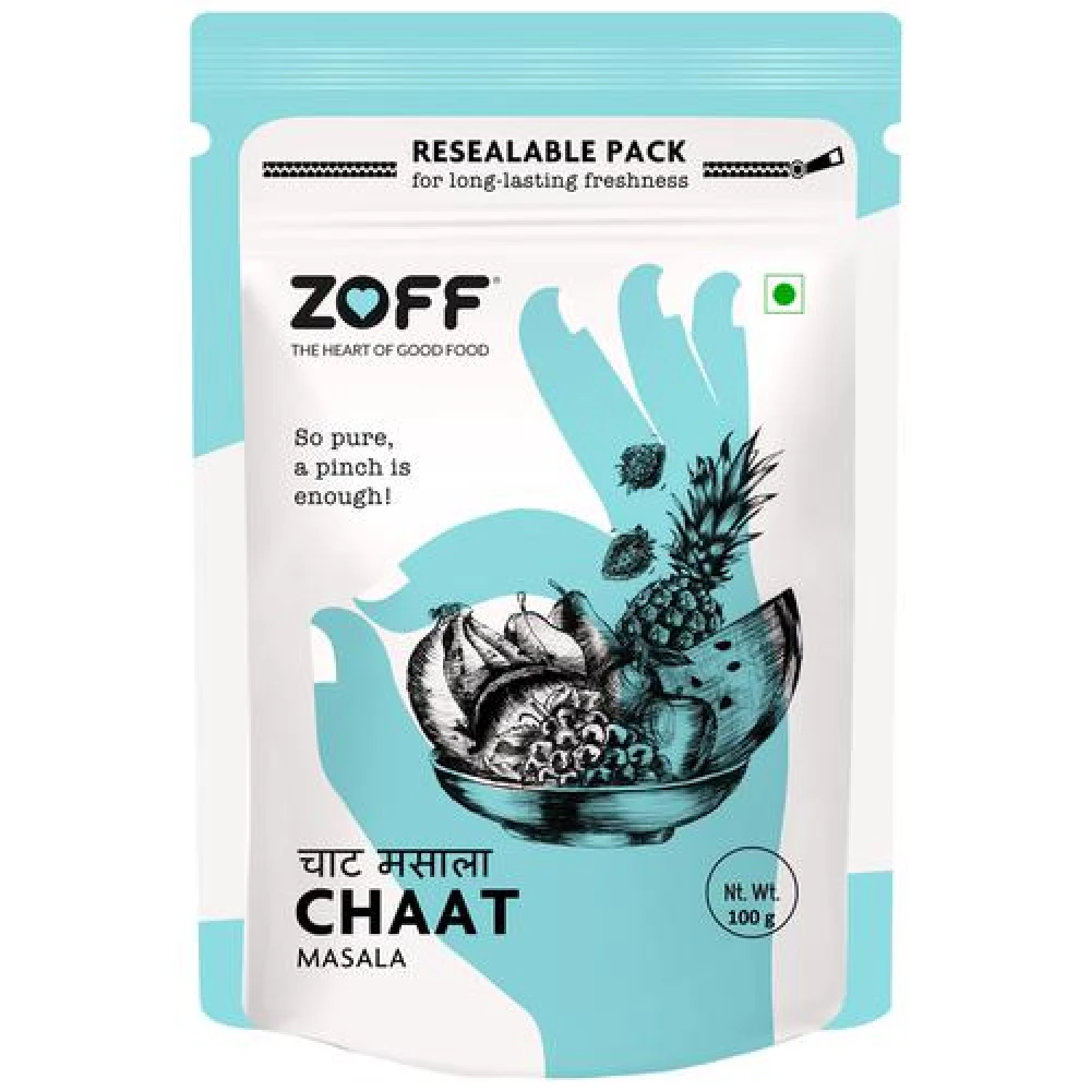 Zoff Chaat Masala - High Quality Spice Blend Zoff Chaat Masala - High Quality Spice Blend--100 g Pouch