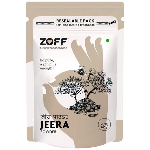Zoff Jeera Powder - High Aroma Zoff Jeera Powder - High Aroma--100 g Pouch