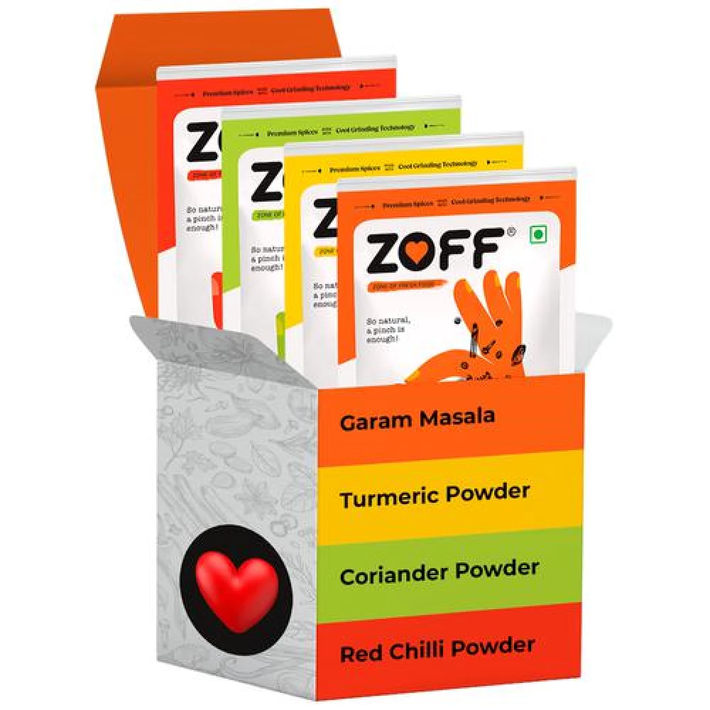 Zoff Starter Basic Spices Kit - Garam Masala Zoff Starter Basic Spices Kit - Garam Masala--400 g (100 g x 4 N)