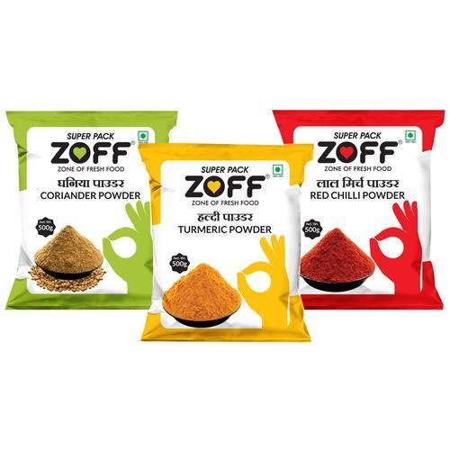 Zoff Super CTC Combo - Red Chilli Zoff Super CTC Combo - Red Chilli--1.5 Kg ( 3 x 500 g each )