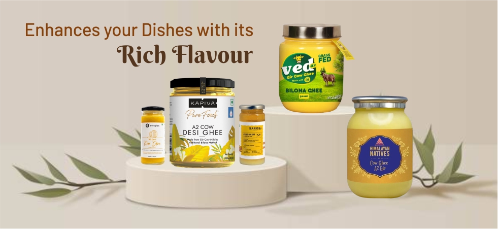 Best A2 Cow Ghee on The Desi Food - Order Now