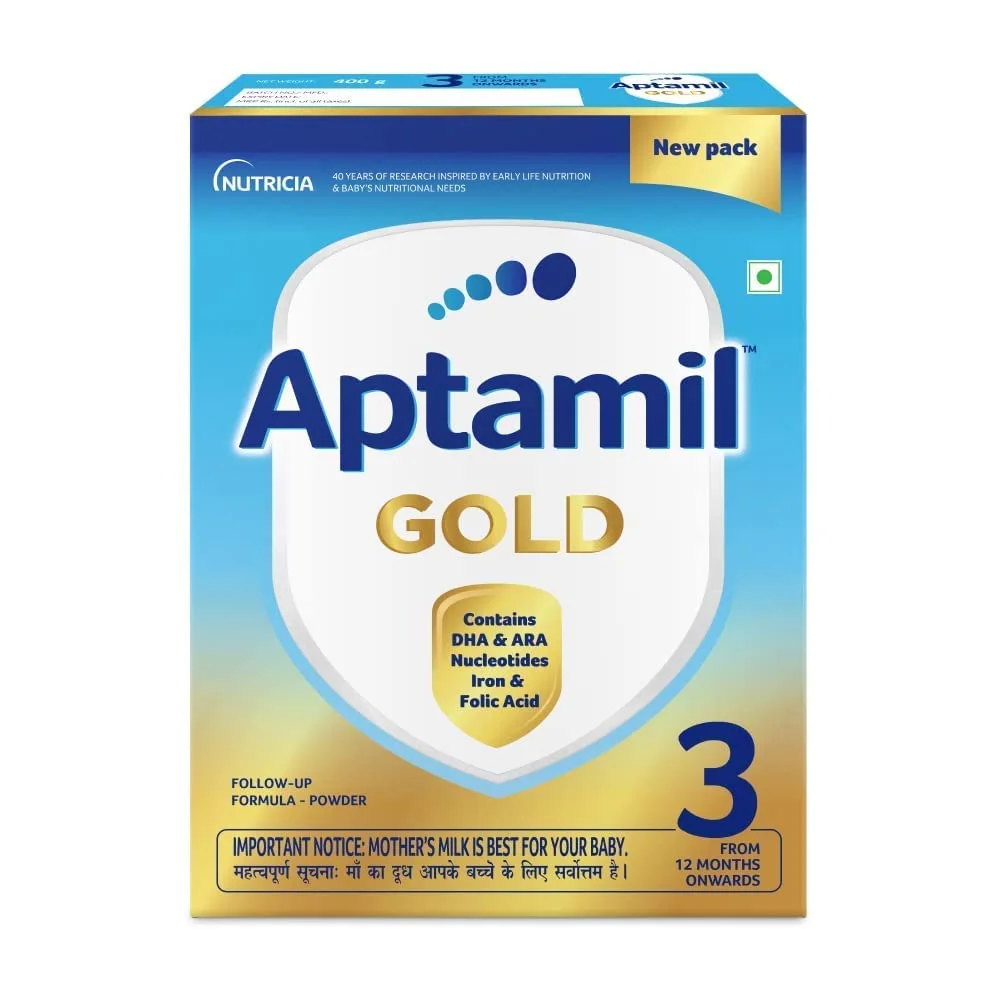 Gold Follow Up Infant Formula Milk Powder for Babies  Stage 3  12 month onwards  Gold Follow Up Infant Formula Milk Powder for Babies  Stage 3  12 month onwards -Pack Size-400g