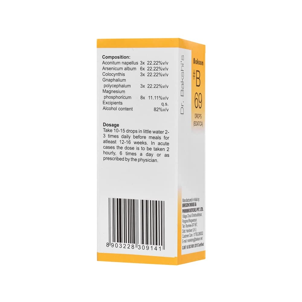 Bakson B69 Sciatica Drop - Image 3