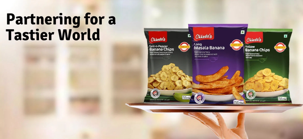 Experience Snack Perfection with Chhedas Banana Chips