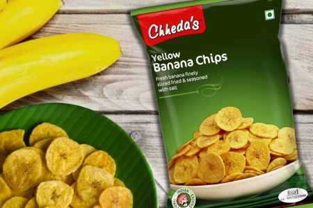 Experience Snack Perfection with Chhedas Banana Chips