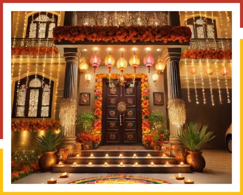 decoration of main door