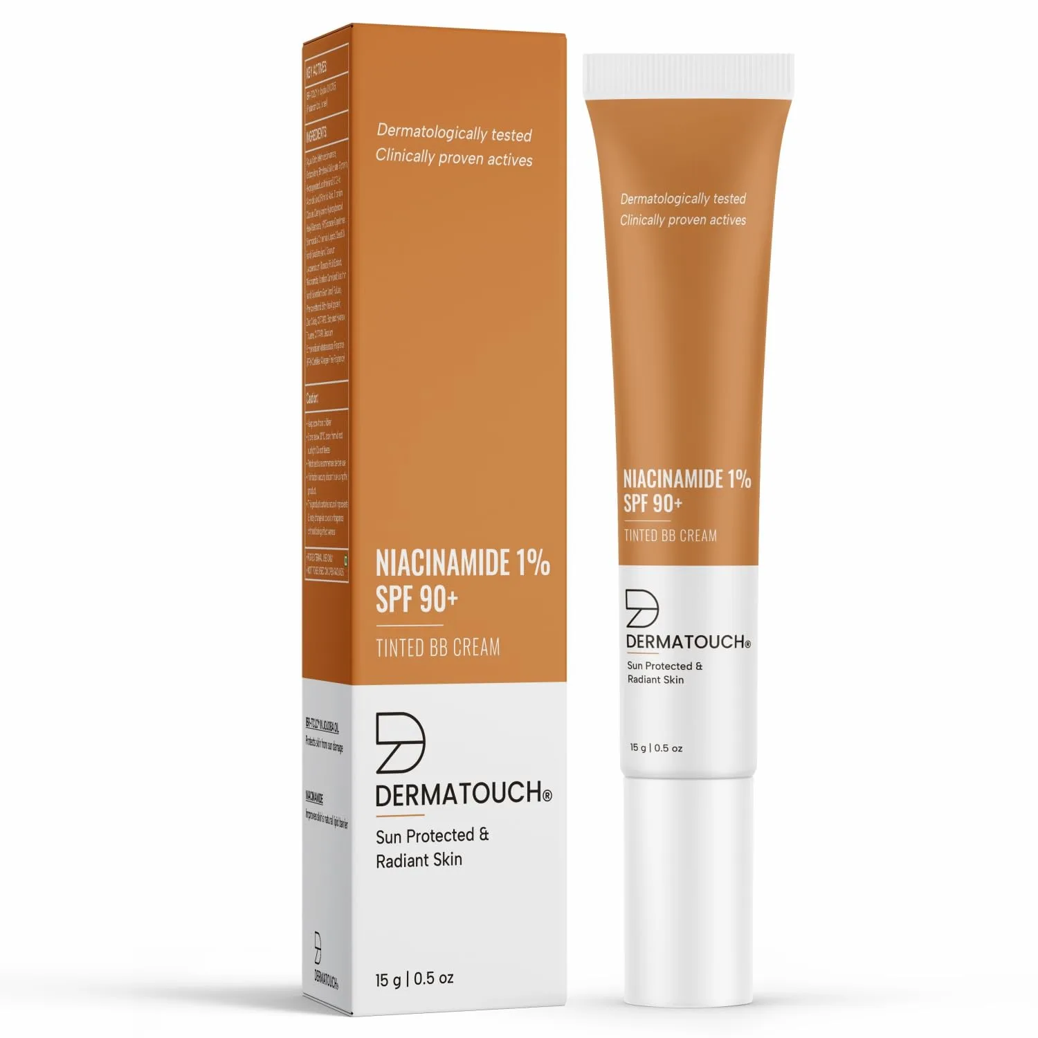 Niacinamide 1 per SPF 90 PA Tinted BB Cream  15g Niacinamide 1 per SPF 90 PA Tinted BB Cream  15g-Pack Size-Pack of 2