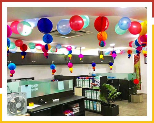 Diwali celebration at office