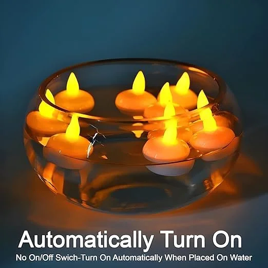 LED Light Diya with Water Sensor | Water Sensor Electric Diya - Image 2