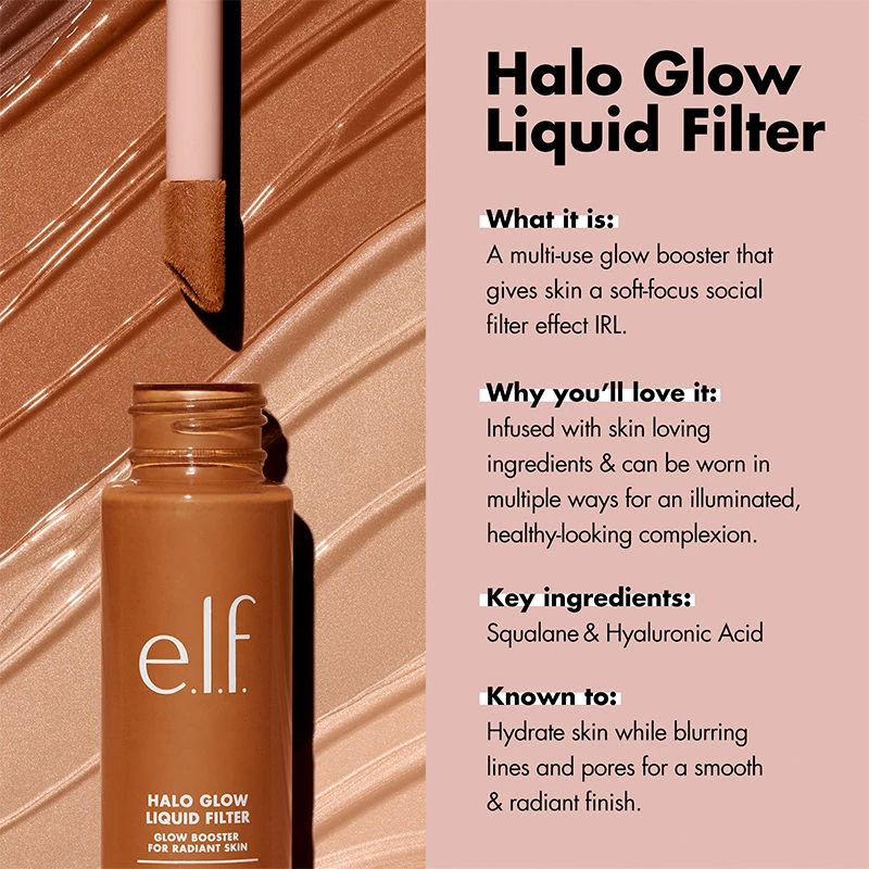 e.l.f. Cosmetics Halo Glow Liquid Filter - 1 Fair - Image 13