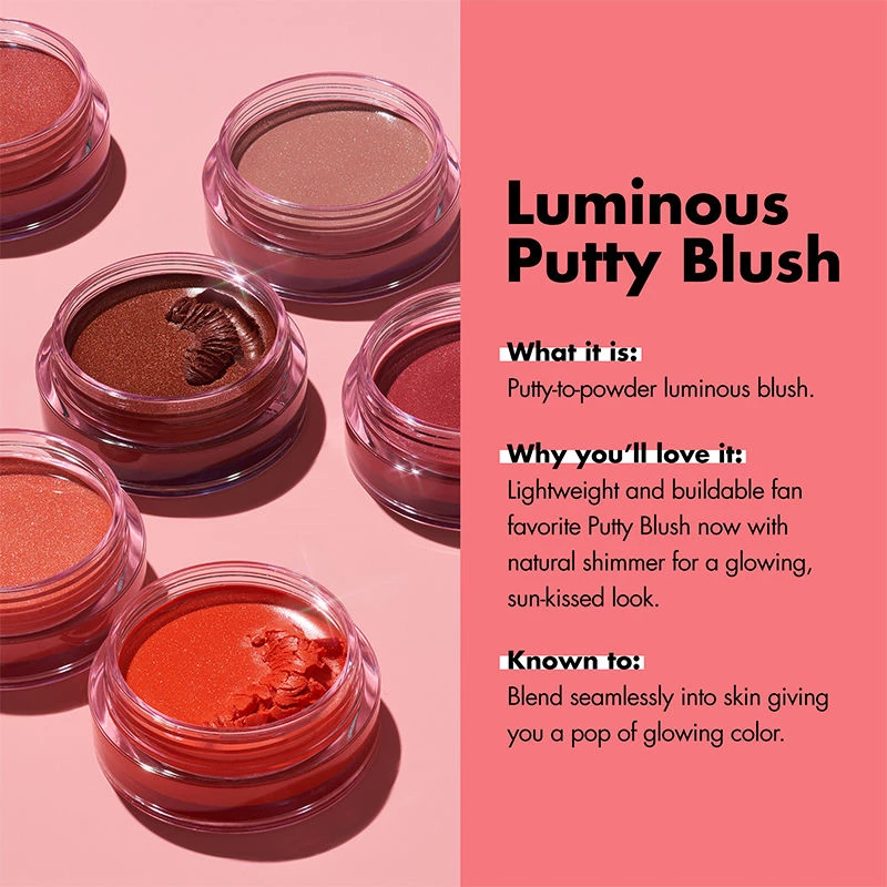 e.l.f. Cosmetics Luminous Putty Blush - Bermuda - Image 4