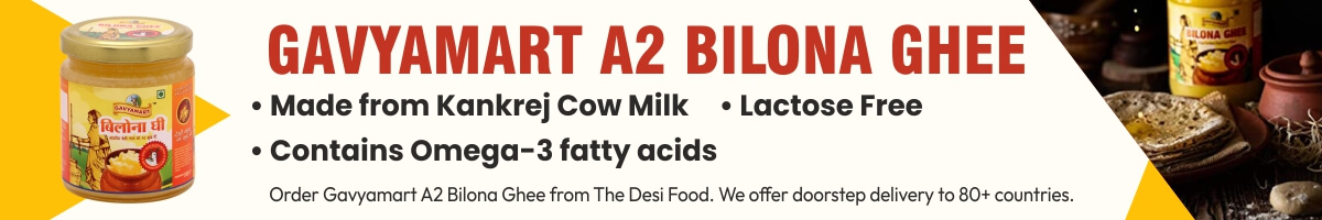 Gavyamart bilona ghee product banner