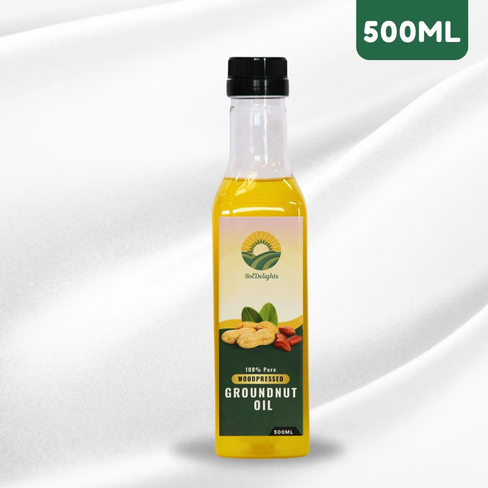 Groundnut Oil Woodpressed