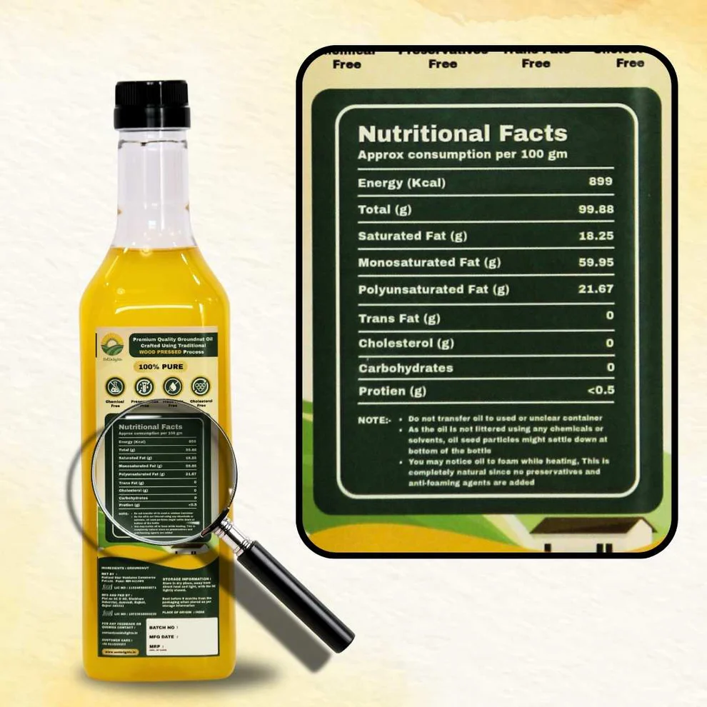 Groundnut Oil Woodpressed - Image 4
