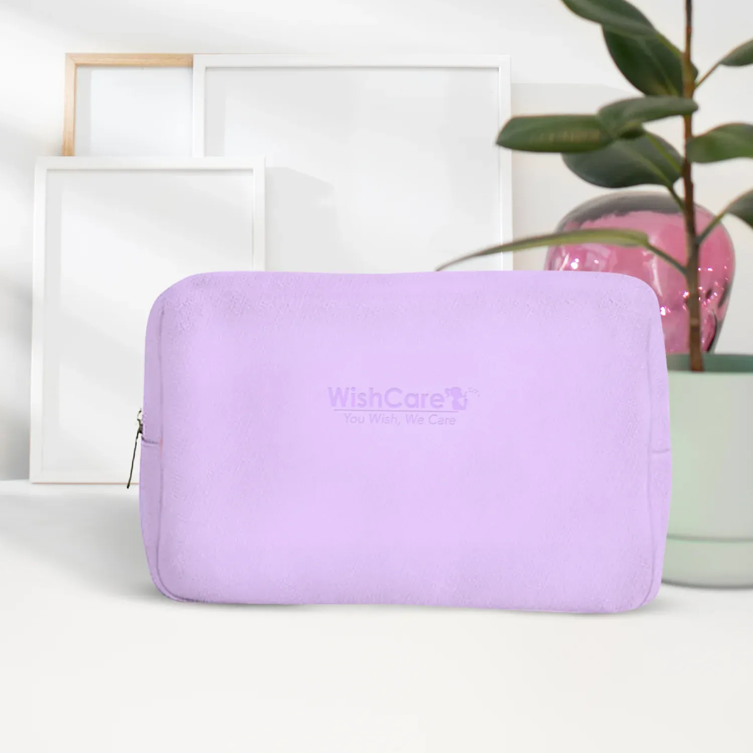 WishCare Eco-Friendly Travel Pouch Made From Vegan Leather - Image 2