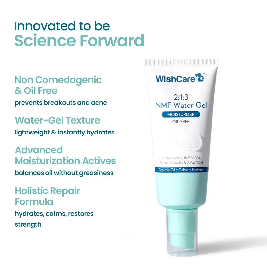 WishCare 2:1:3 NMF Water Gel Moisturizer 50ml - Image 2