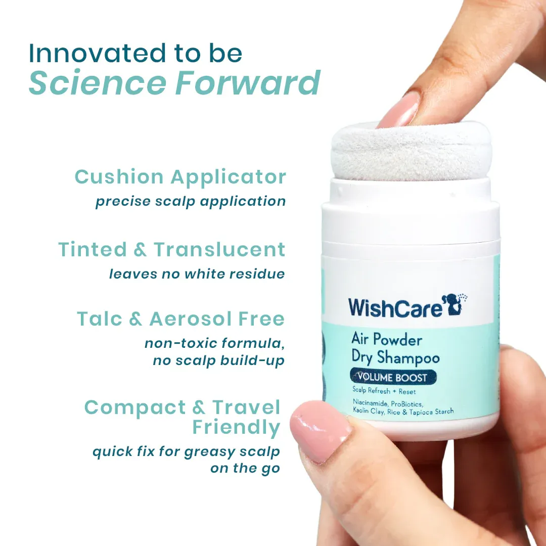 WishCare Air Powder Dry Shampoo 10g - Image 2