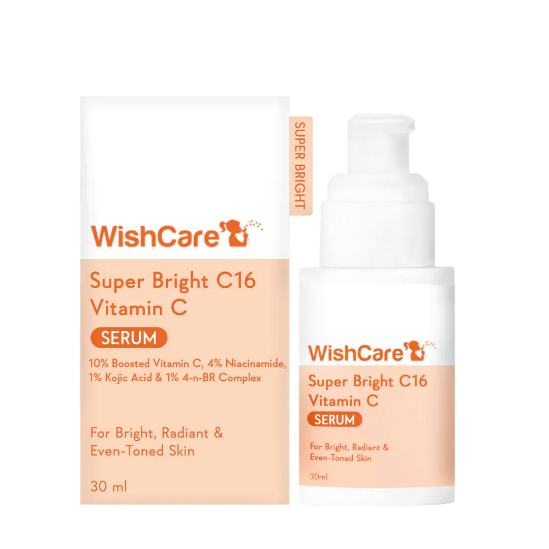 WishCare Super Bright Vitamin C16 Serum 30ml WishCare Super Bright Vitamin C16 Serum 30ml-Pack Size-30 ml