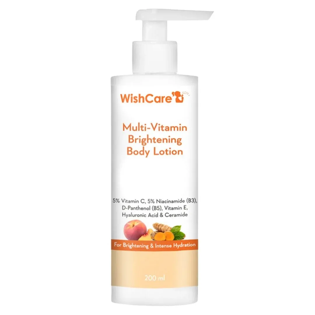 WishCare Multi Vitamin Brightening Body Lotion 200ml WishCare Multi Vitamin Brightening Body Lotion 200ml-Pack Size-200 ml