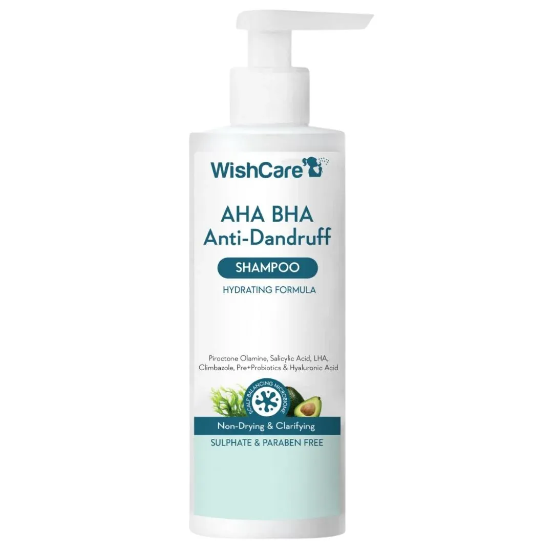 WishCare AHA BHA Anti-Dandruff Shampoo 250ml WishCare AHA BHA Anti-Dandruff Shampoo 250ml-Pack Size-250 ml