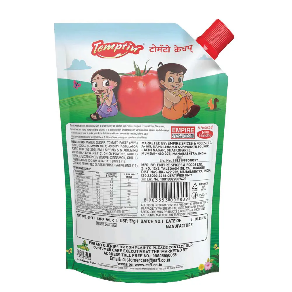 TEMPTIN Tomato Ketchup - Image 2