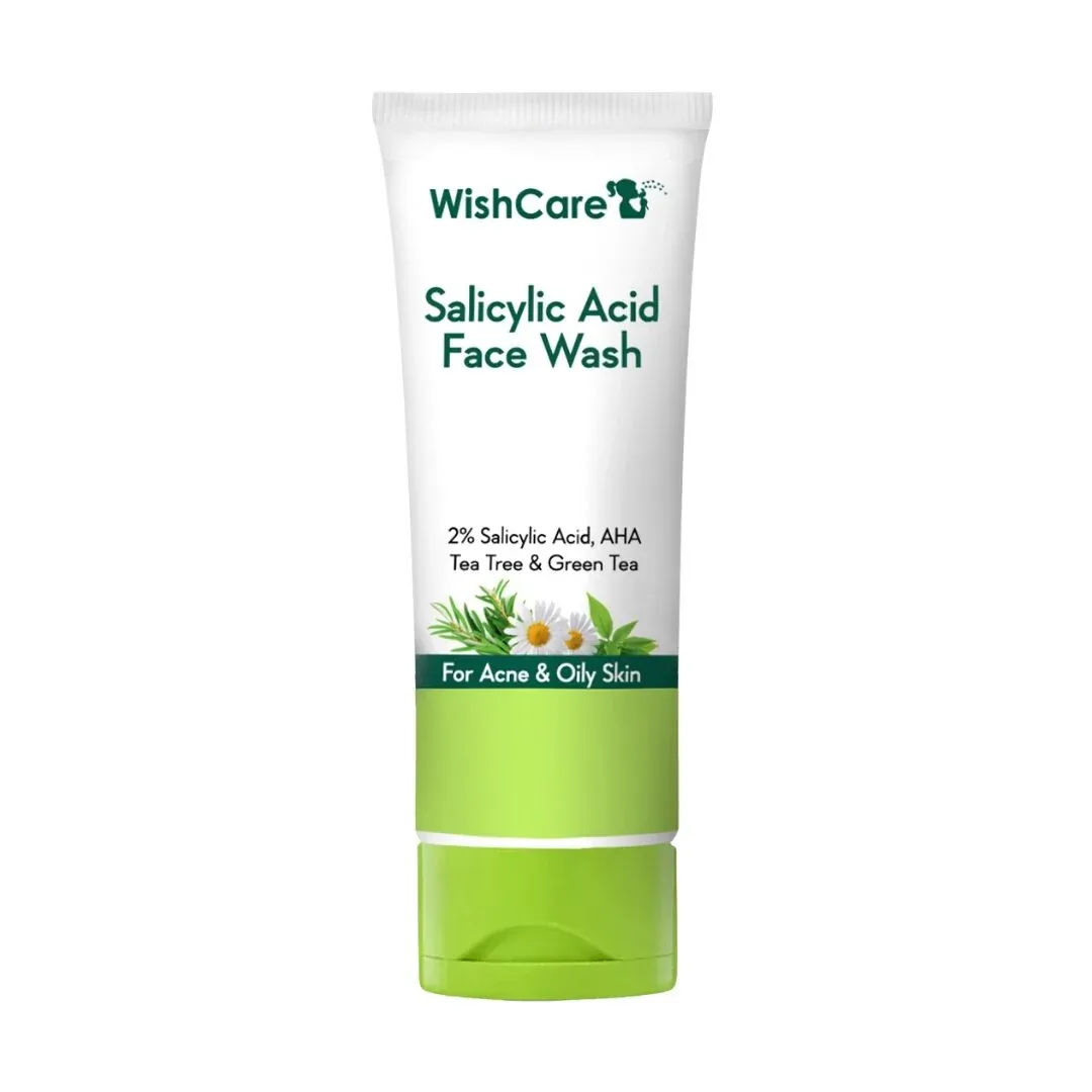 WishCare 2% Salicylic Acid Face Wash 100ml WishCare 2% Salicylic Acid Face Wash 100ml-Pack Size-100 ml