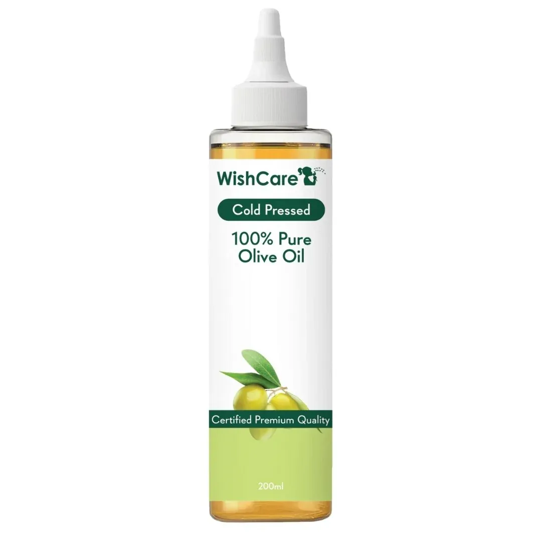WishCare Cold Pressed Olive Oil 200ml WishCare Cold Pressed Olive Oil 200ml-Pack Size-200 ml