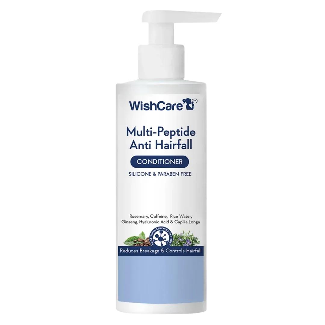 WishCare Multi-Peptide Anti Hairfall Conditioner With Rosemary 200ml WishCare Multi-Peptide Anti Hairfall Conditioner With Rosemary 200ml-Pack Size-200 ml