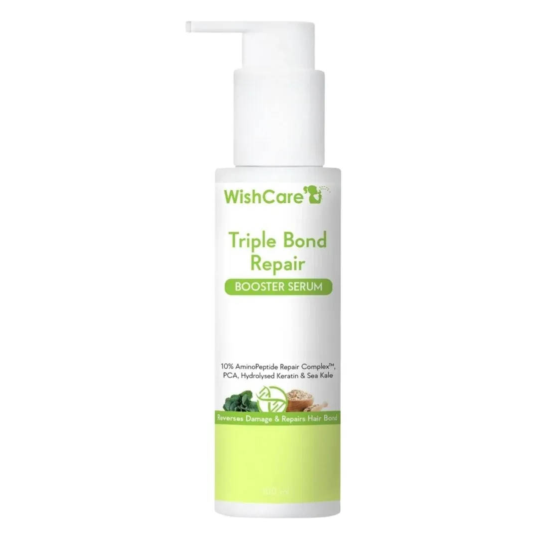 WishCare Triple Bond Repair Booster Serum 100ml WishCare Triple Bond Repair Booster Serum 100ml-Pack Size-100 ml