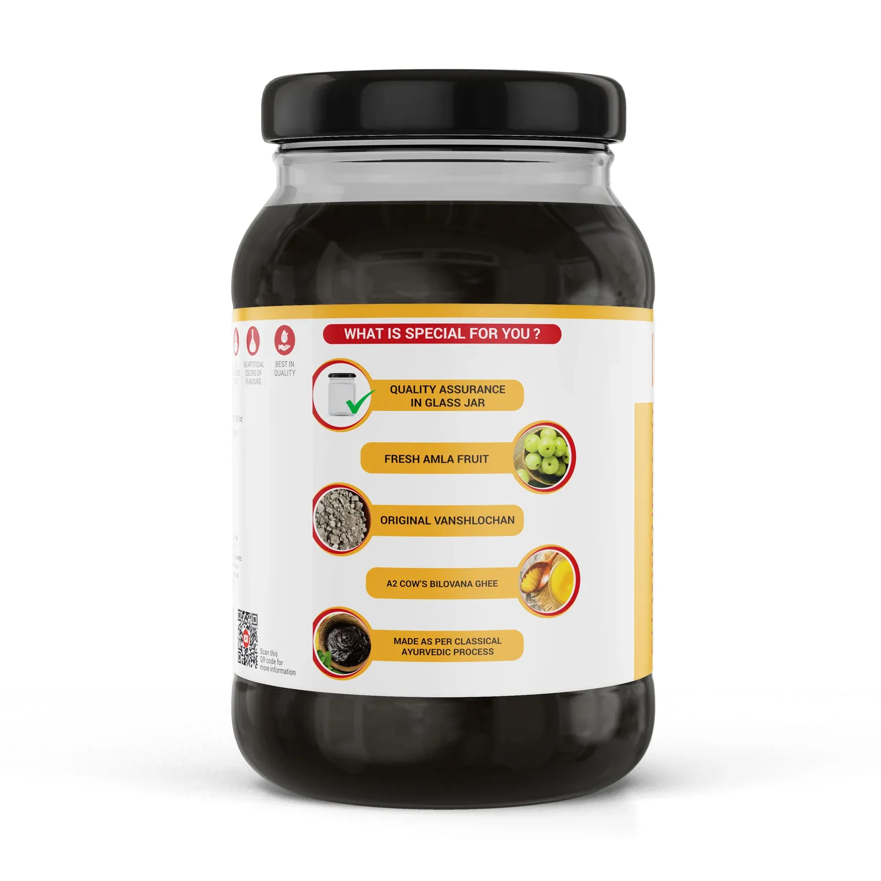 Krishna's Herbal & Ayurveda Chyawanprash Preservative Free With Amla - Image 2