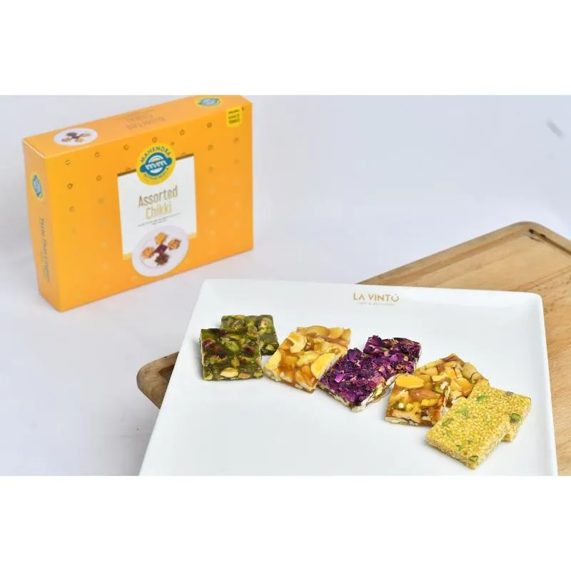 Mahendra Mithaiwala Assorted Chikki Mahendra Mithaiwala Assorted Chikki-Pack Size-400g