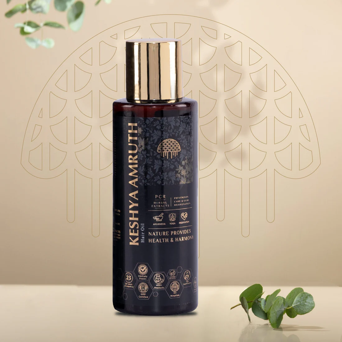 Keshya  Amruth Ayurvedic Hair Oil  Keshya  Amruth Ayurvedic Hair Oil -Pack Size-200ml