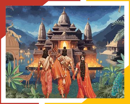 Lord Rama's return to Ayodhya