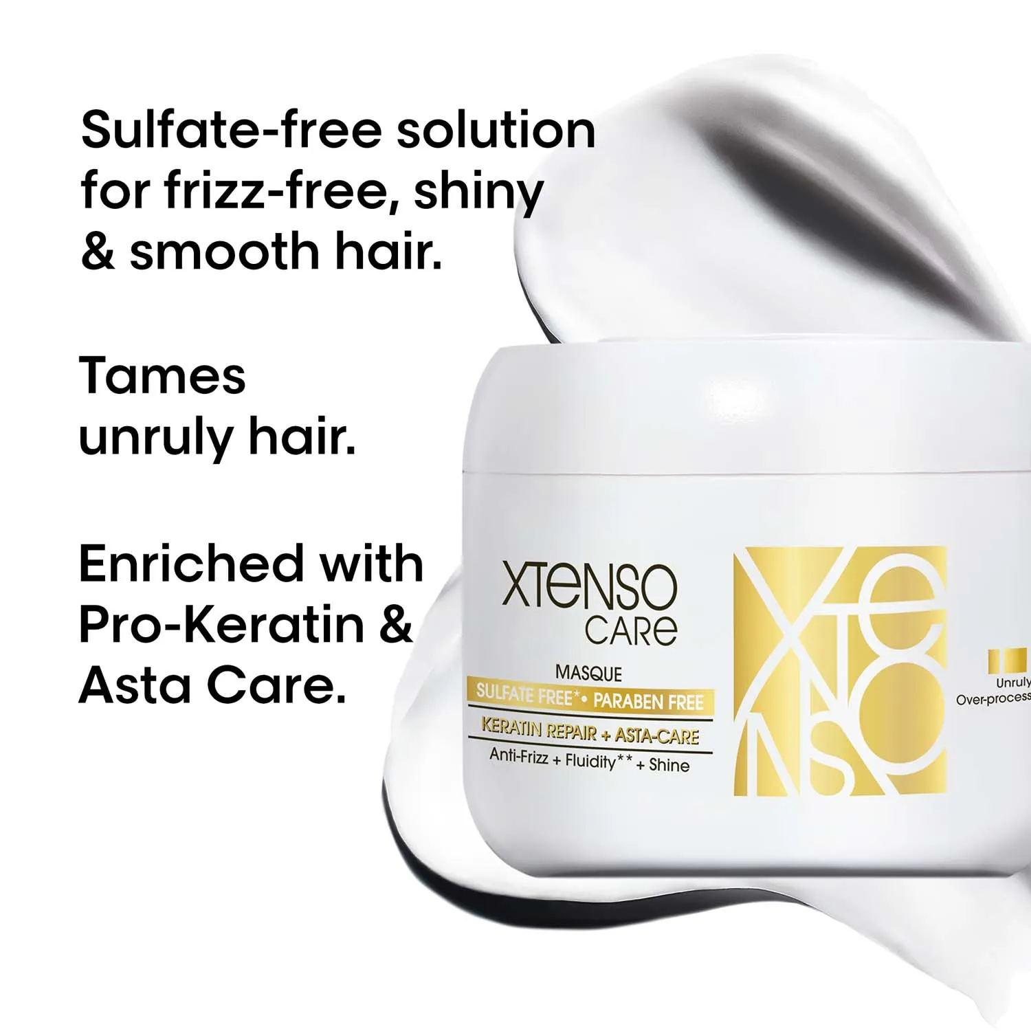 L'oreal Professionnel Xtenso Care Sulfate Free Masque Fir Frizz Free Shiny and Manageable Hair - Image 2